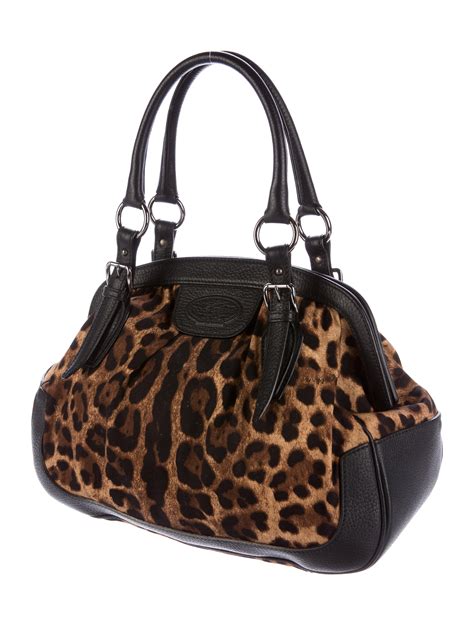 dolce gabbana bag leopard|dolce and gabbana denim purse.